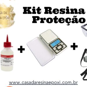 Kit Resina Epóxi Redelease + Proteção