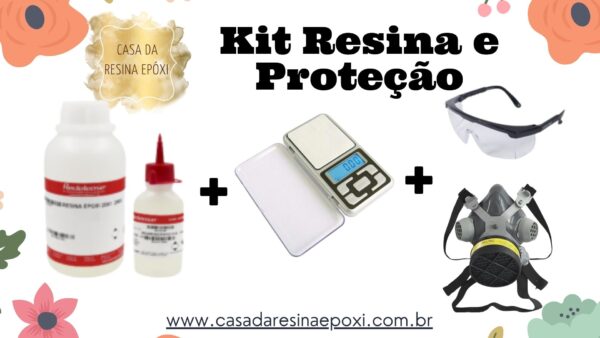 Kit Resina Epóxi Redelease + Proteção