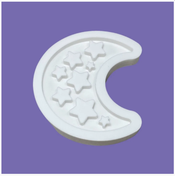 Molde De Silicone - Lua
