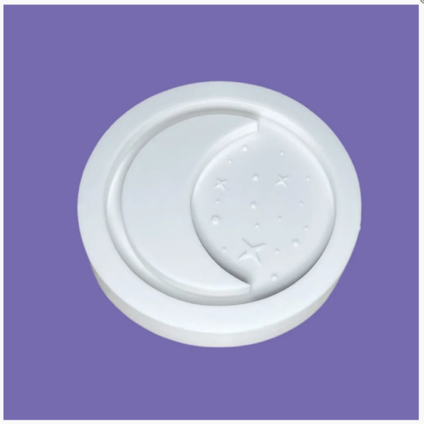Molde De Silicone - Lua II