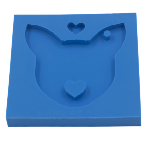 Molde de Silicone Gato