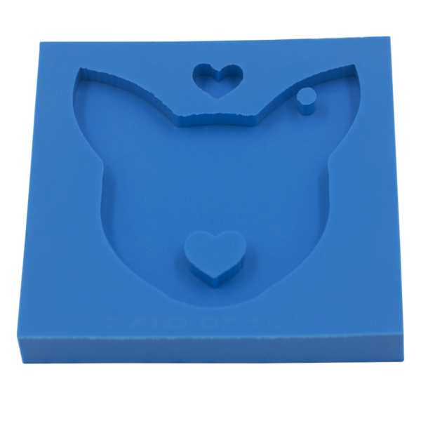 Molde de Silicone Gato