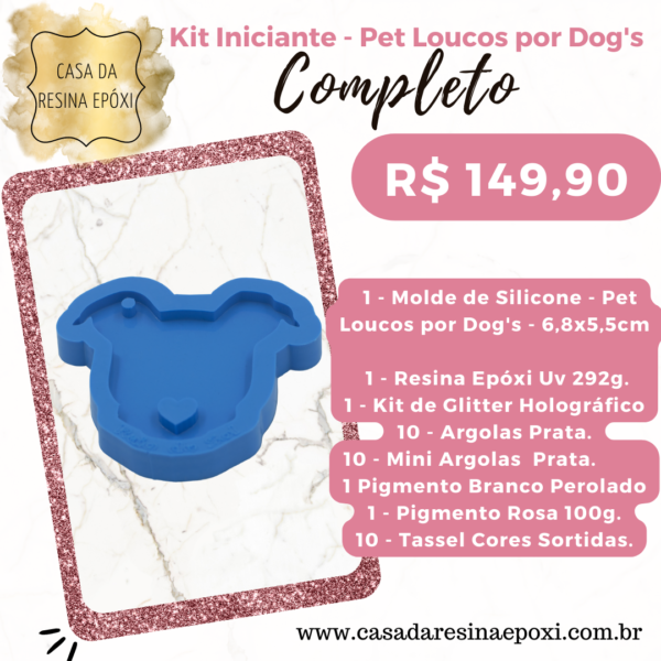Kit Iniciante - Loucos por Pet's Dog