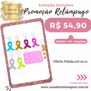 Molde Silicone  - Prevenção do Câncer