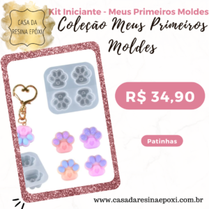 Molde Silicone  - Patinhas
