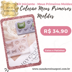 Molde Silicone  - Patinhas II
