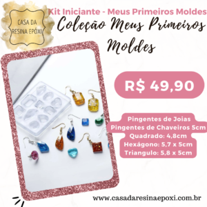 Molde Silicone  - Pingentes Brincos Diversos