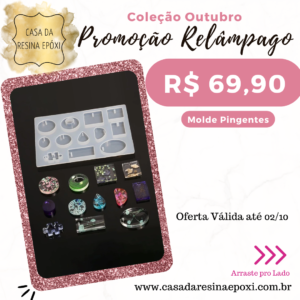 Molde Silicone  - Pingentes / Bio Joias