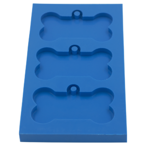 Molde de Silicone Osso coleira Tamanho GG