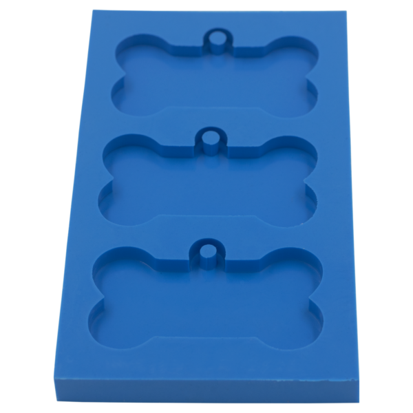 Molde de Silicone Osso coleira Tamanho GG