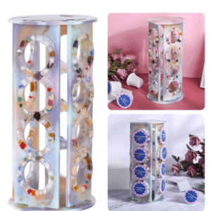 Molde Silicone - Porta Capsula (3 peças)