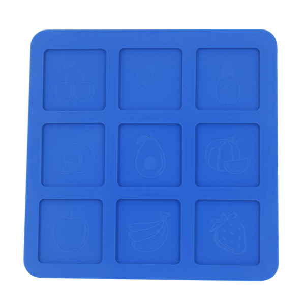 Molde de Silicone Jogo da Memória (Frutas)