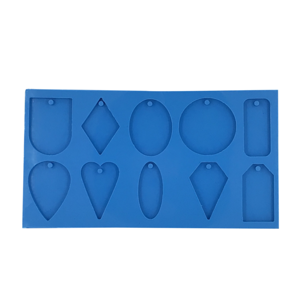 Molde de Silicone Pingentes Diversos