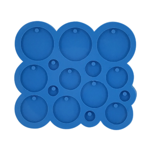 Molde de Silicone Pingentes Redondos