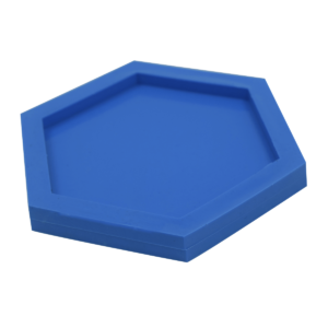 Molde de Silicone Porta Copos Hexágono