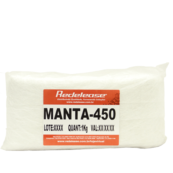 Manta Fibra de Vidro 450 (2,50 M² ou +/- 01 Kg)