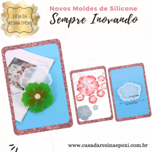 Molde Silicone - Porta Copos Flor de 10cm