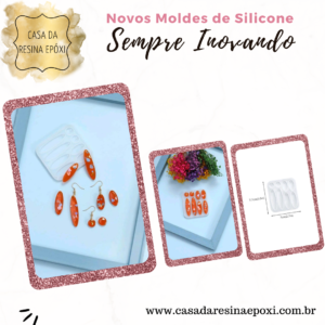 Molde Silicone - Brincos / Pingentes