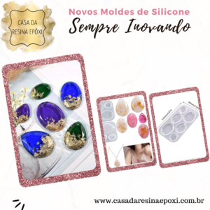 Molde Silicone - Brincos / Pingentes