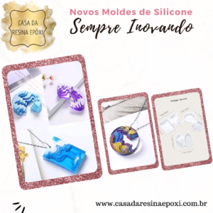 Molde Silicone - Brincos / Pingentes