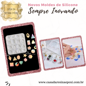 Molde Silicone - Brincos / Pingentes