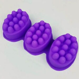Molde Silicone - Kit Oval Tipo Sabonete