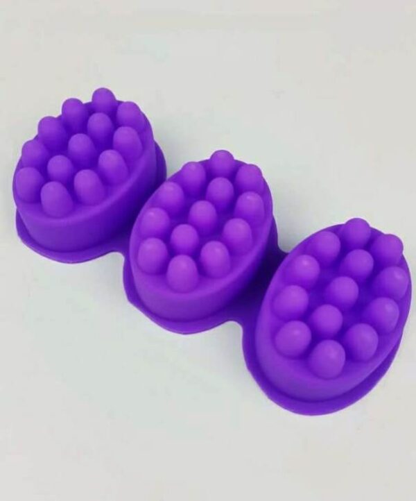Molde Silicone - Kit Oval Tipo Sabonete