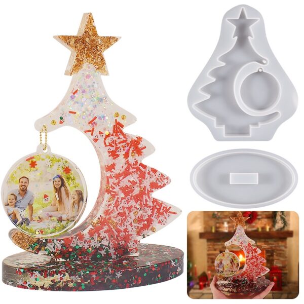 Molde Silicone - Natalino Árvore Natal 21.2x17.4cm - Image 5