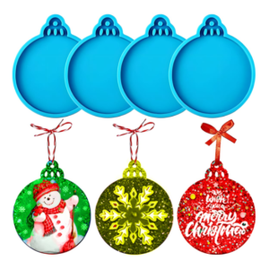 Molde Silicone - Natalino Bolinhas de Árvore de Natal