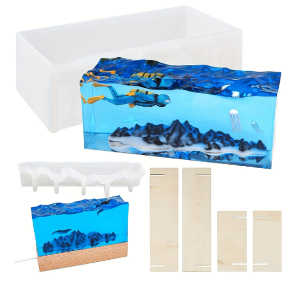 Molde Silicone - Retangular 15cm