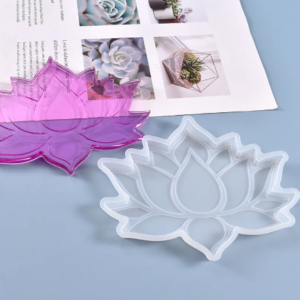 Molde Silicone - Porta Copo Flor de Lótus