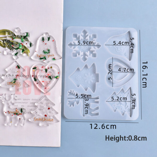 Molde Silicone - Natalino Pingentes - Image 2