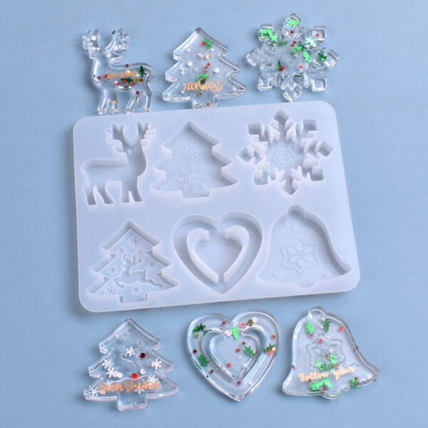 Molde Silicone - Natalino Pingentes