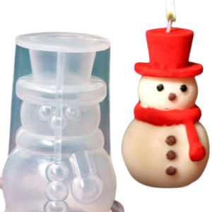 Molde Silicone - Natalino Boneco de Neve