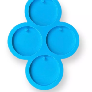 Molde Silicone - Redondo 5cm c/ 4 Cavidades