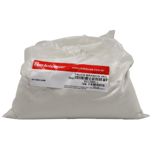 Talco Industrial Branco Carga Mineral (01 Kg)