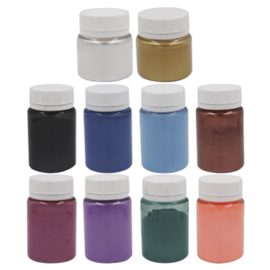 Kit Pigmento Epóxi Redelease Cores Peroladas / Metalizadas - Completo c/ 10x15g
