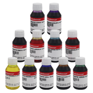 Kit Pigmento Epóxi Redelease Cores Translucida - Completo c/ 11x100ml