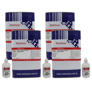 Resina Cristal de Baixa Viscosidade Com Catalisador (20,3 Kg)