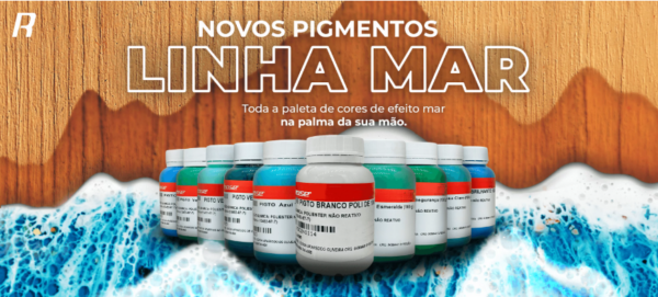 Kit Todos Pigmentos em Pasta 20g - Linha Mar