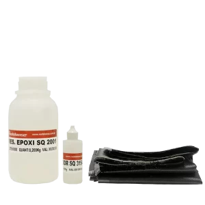 Kit Laminação em Fibra de Carbono (0,10 M²)