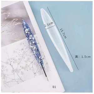 Molde De Silicone - Caneta Pena Importada