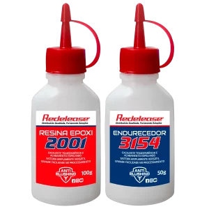 Resina 2001 Epoxi Transparente Com Endurecedor 3154 (150g)