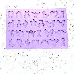 Molde Silicone - Pingentes Sortidos CMR654