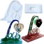 Molde Silicone  - Porta Fotos Love c/ Base  CMR4017