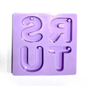Molde Silicone - Alfabeto de R/U - CMR455