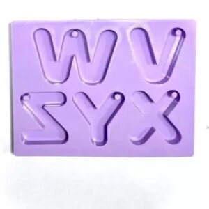 Molde Silicone - Alfabeto de V/Z - CMR456
