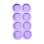 Molde Silicone - FORMA GEODO C/8 CAV CMR691 (cópia)