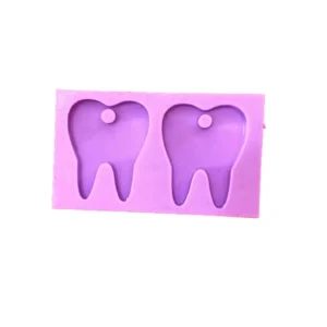 Molde Silicone - DENTINHO DUPLO ETERNIZAÇÃO CMR82
